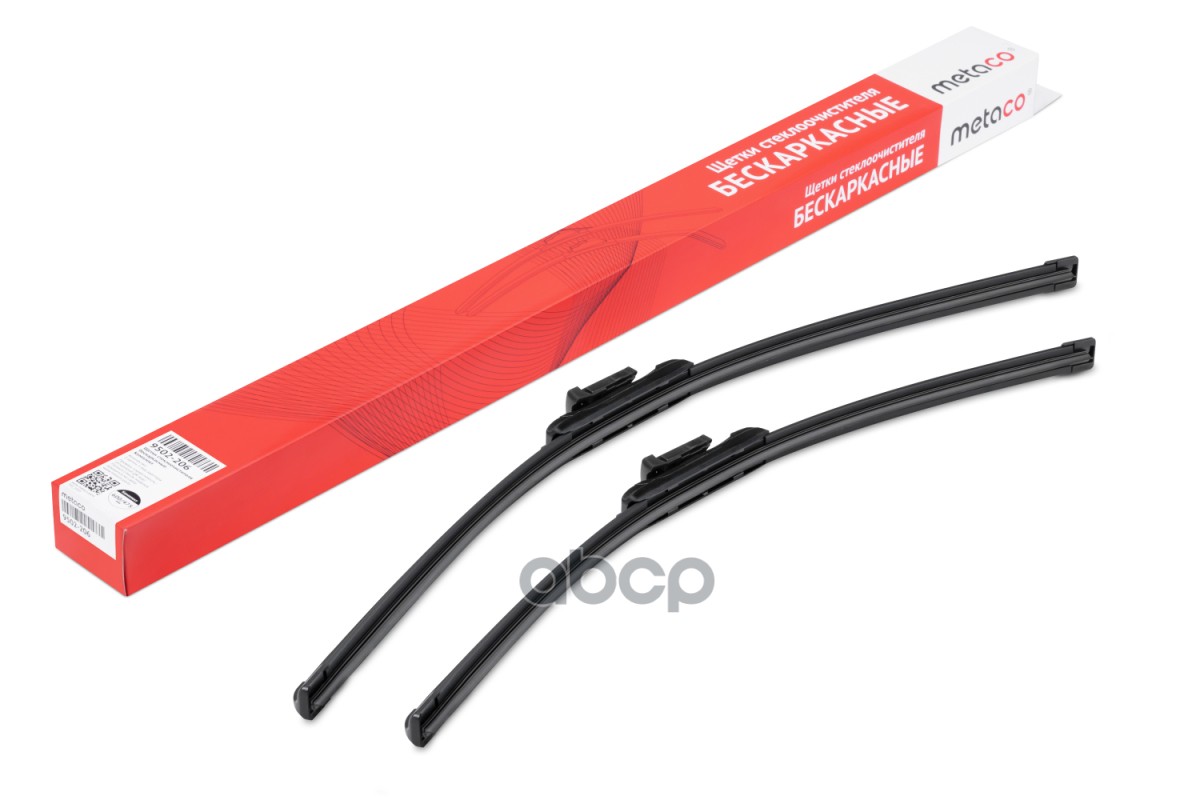 Щетки Стеклоочистителя (К-Кт) Octavia (A7) (2013>) // Vw Passat [B7] (2011>) 600 Metaco 9502-206 METACO арт. 9502-206
