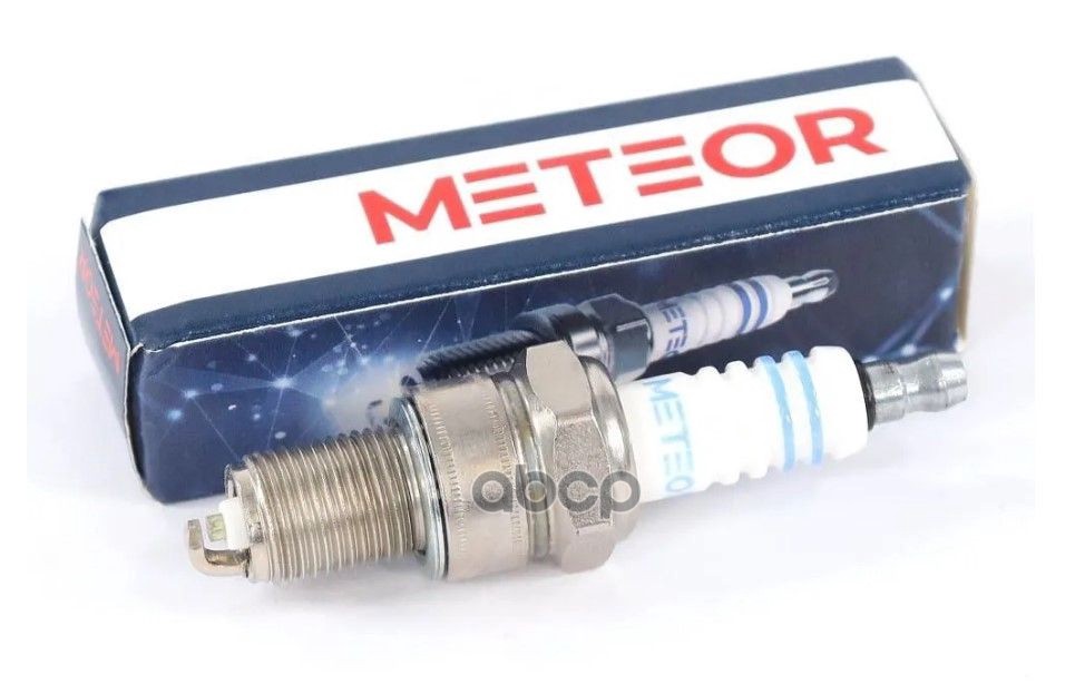 Свеча зажигания METEOR blue line (FR8DC+) (BOSCH 0242229659) никель-иттрий METEOR арт. sa206