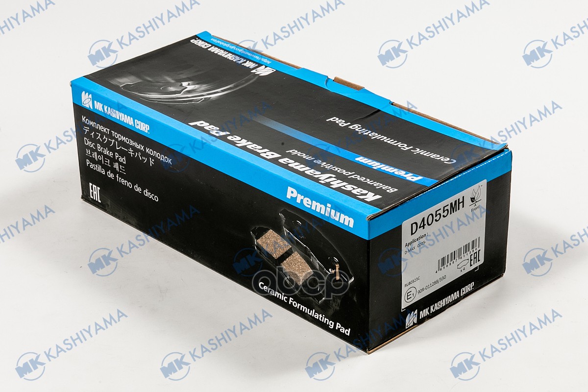 Колодки тормозные диск. с антискрипн.пласт. D4055MH MK KASHIYAMA арт. D4055MH