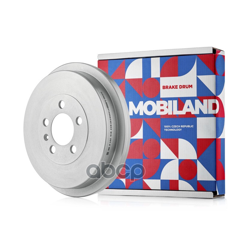 Барабан Тормозной Volkswagen Polo Sedan (602, 604, 612, 614), Rapid (Nh3, Nk3, Nk6) MOBILAND арт. 414000292