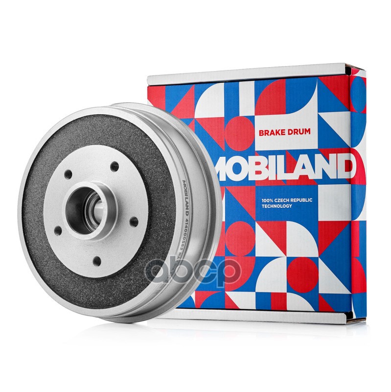 Барабан тормозной  D228,5мм RENAULT DUSTER (HS_), KAPTUR (H5_), ARKANA I (LCM_, LDN_) [2WD, с ABS] MOBILAND арт. 414000582