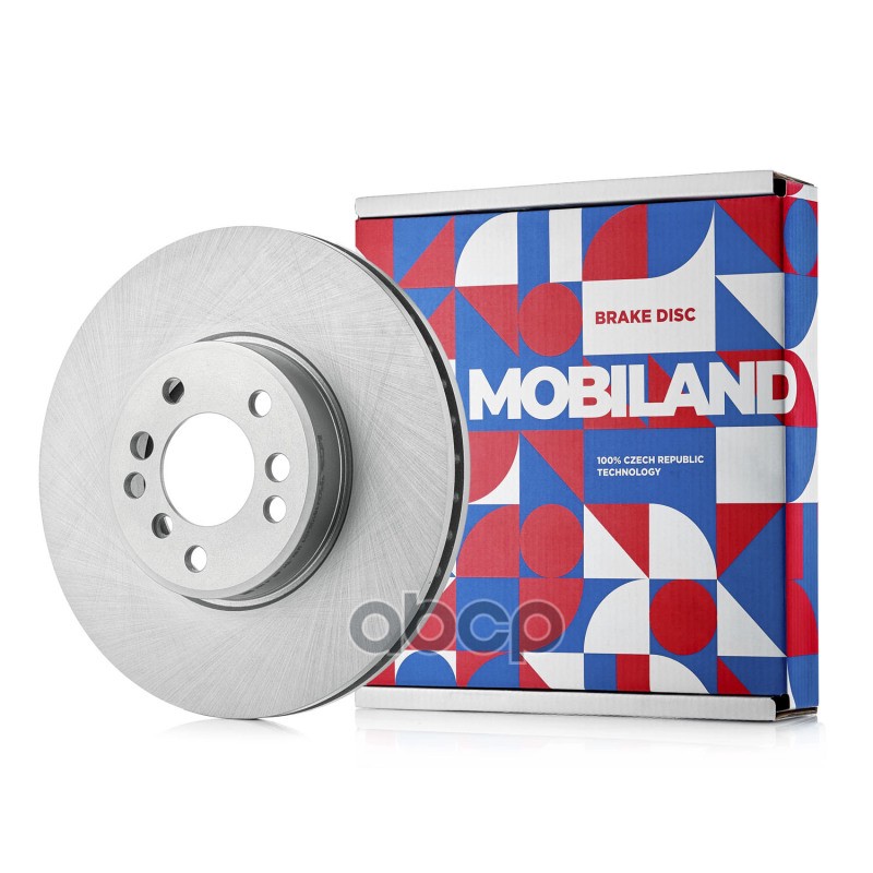 Диск тормозной передний вентилируемый D332мм BMW X5 (E53), X3 (E83) MOBILAND арт. 416109481