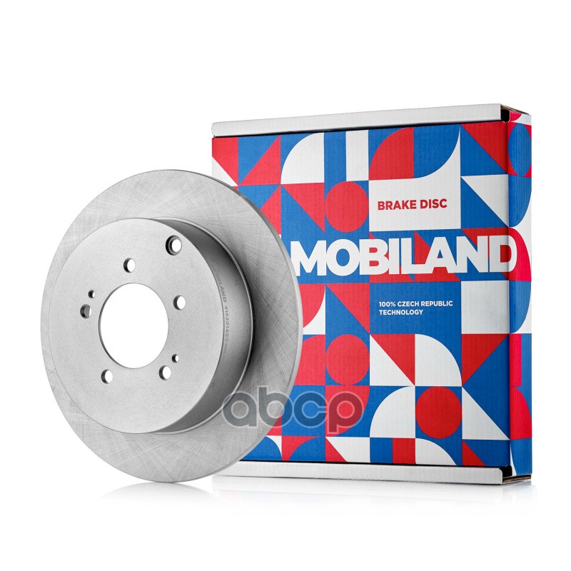 Диск тормозной задний невентилируемый D302мм MITSUBISHI OUTLANDER II (CW_W), MOBILAND арт. 416201400