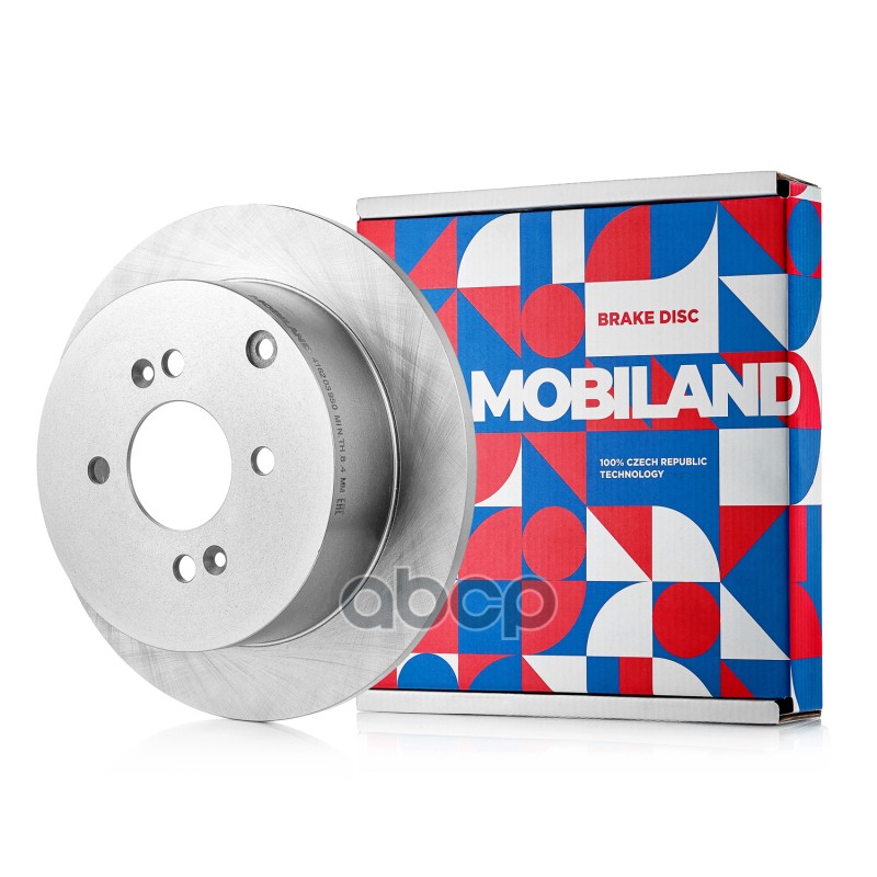 Диск тормозной задний невентилируемый D262мм KIA RIO II (JB); HYUNDAI ACCENT III седан (MC), GETZ (T MOBILAND арт. 416203950