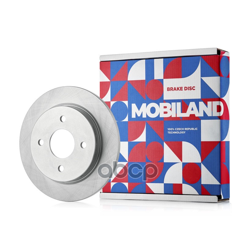 Диск тормозной задний невентилируемый D252,6мм FORD FOCUS I (DAW, DBW) MOBILAND арт. 416208950