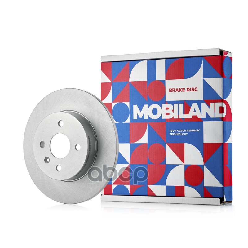 Диск тормозной задний невентилируемый D264мм OPEL ASTRA H (A04) MOBILAND арт. 416209420
