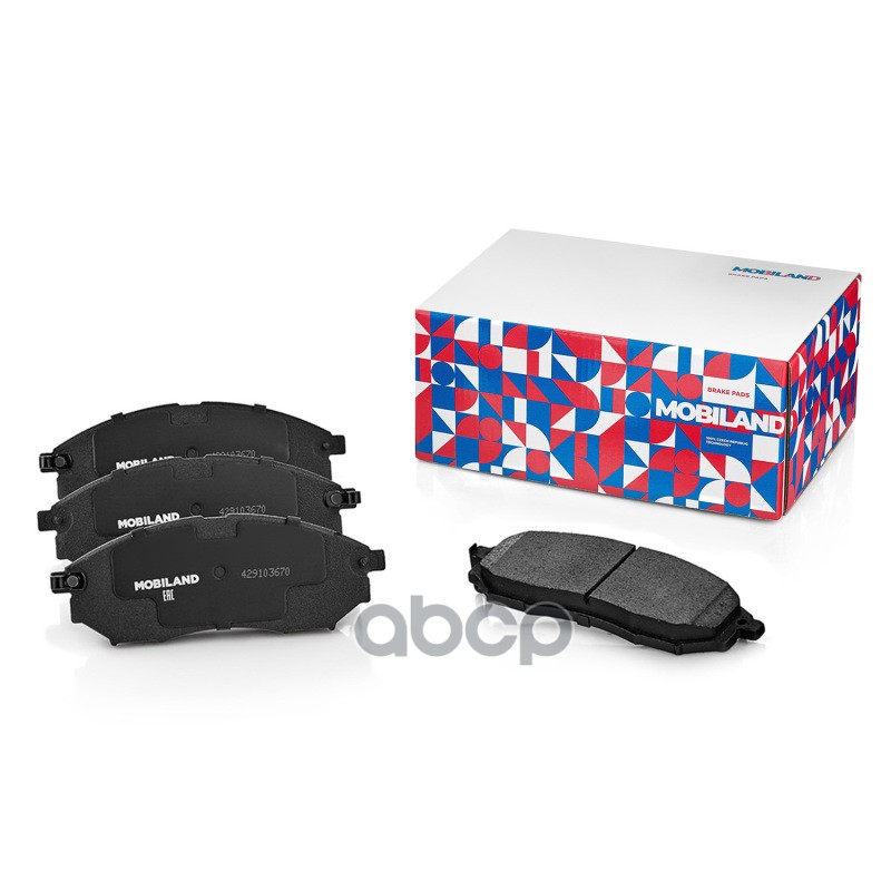 Тормозные колодки (комплект) 429103670 MOBILAND арт. 429103670