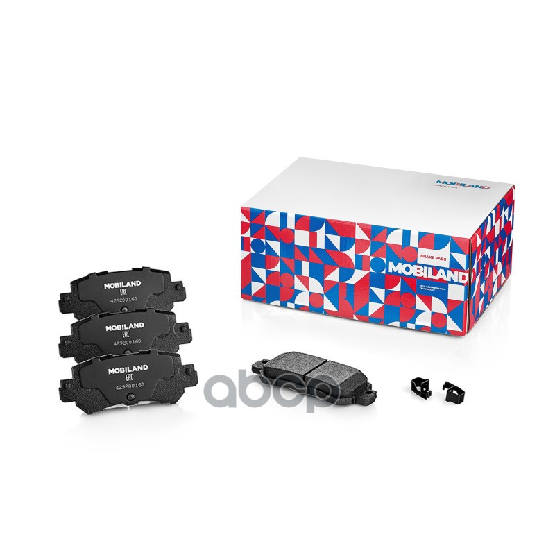 Тормозные колодки дисковые 429200160 MOBILAND арт. 429200160