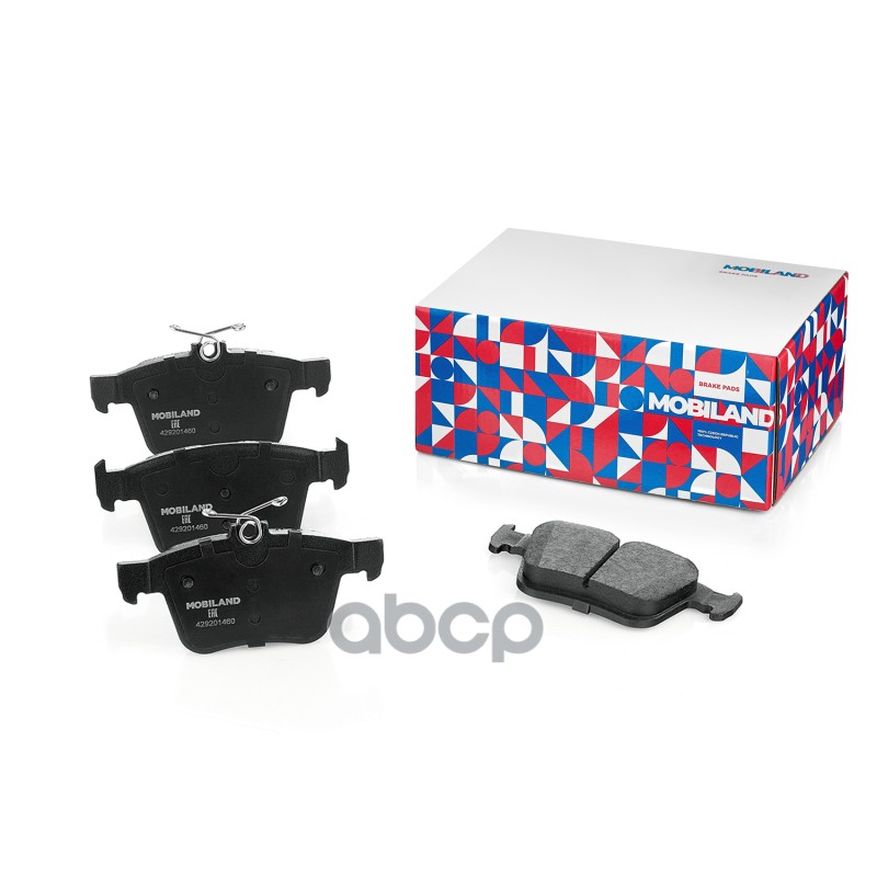 Колодки Тормозные Дисковые Задние (4 Шт.) С П/Шум. Пласт. Volkswagen Golf Vii (5G1, Bq1, Be1, Be2) MOBILAND арт. 429201460
