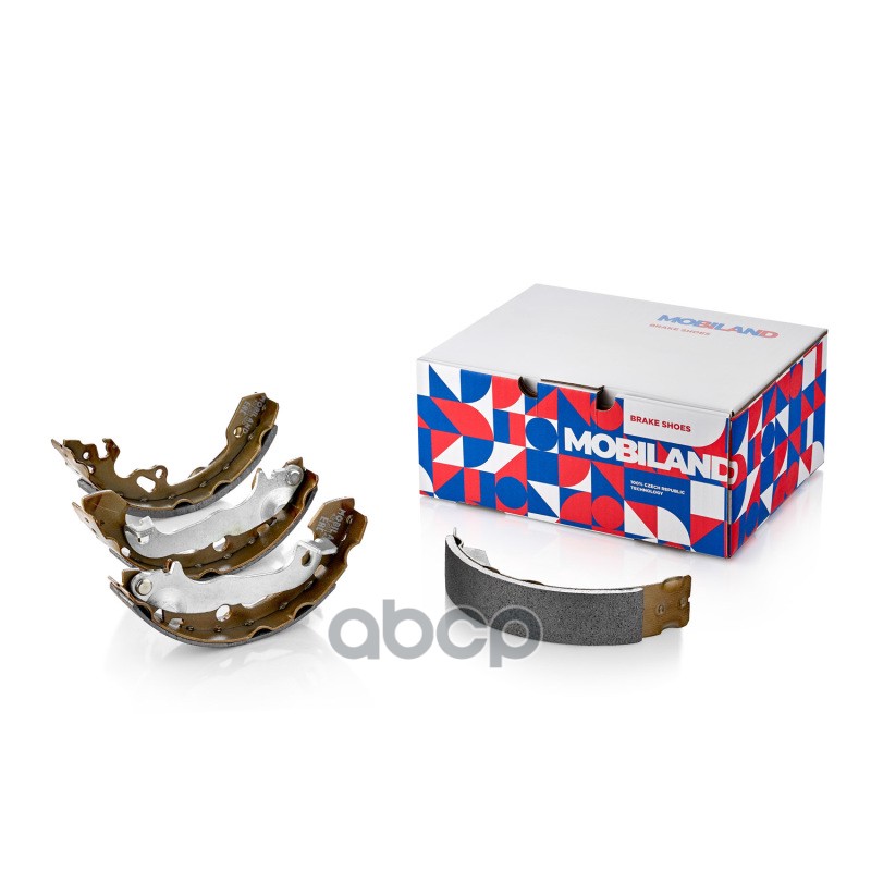Тормозные колодки барабанные (ком 431201400 MOBILAND арт. 431201400