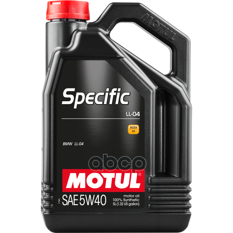 MOTUL Масло моторное Motul Specific BMW LL-04 5W-40 синтетическое 5 л 101274
