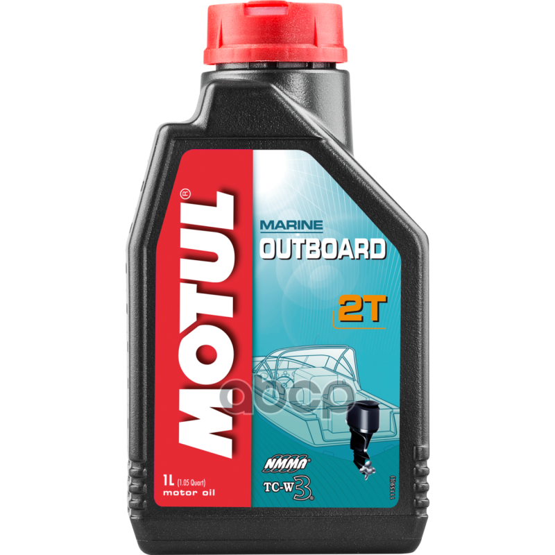 Масло моторное Outboard 2T 1л (112750) 102788 MOTUL арт. 102788