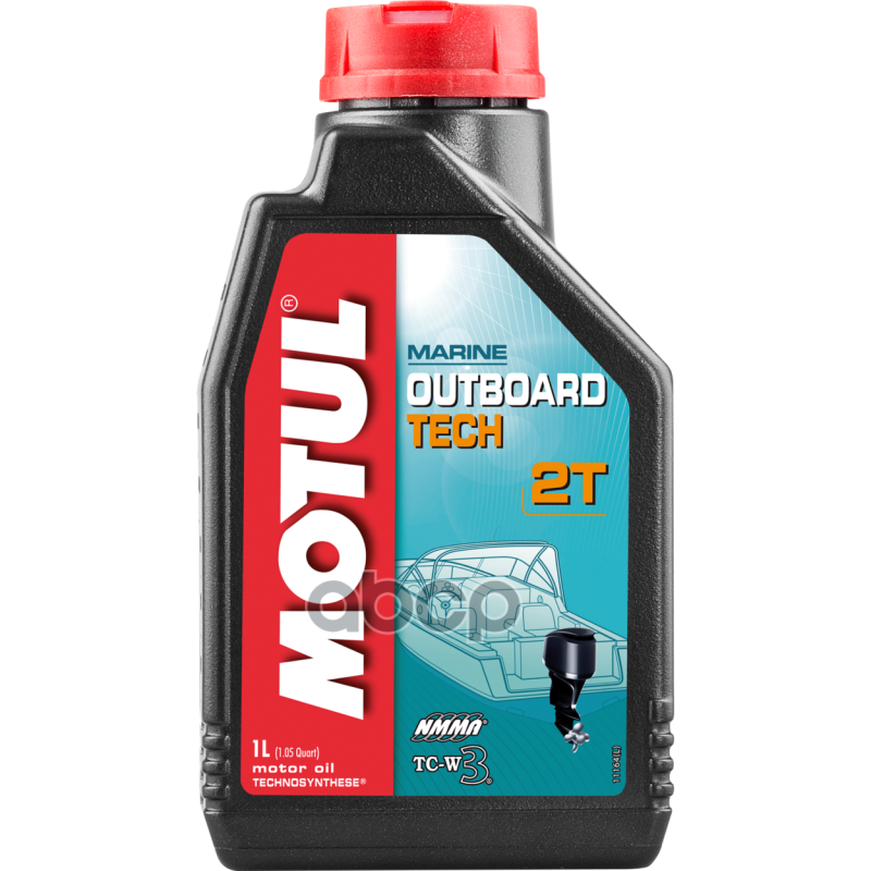 1L Outboard Tech 2T Tsc 4 Масло Моторное Полусинтетическое MOTUL арт. 102789