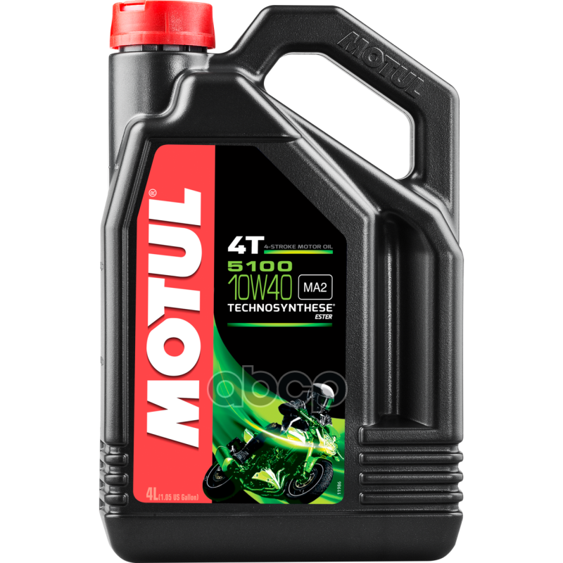 Масло моторное 5100 4T 10W-40 4л (112125) 104068 MOTUL арт. 104068