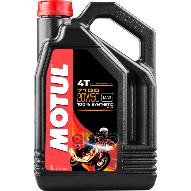 Масло моторное 7100 4T 20W-50 4л (112911) 104104 MOTUL арт. 104104