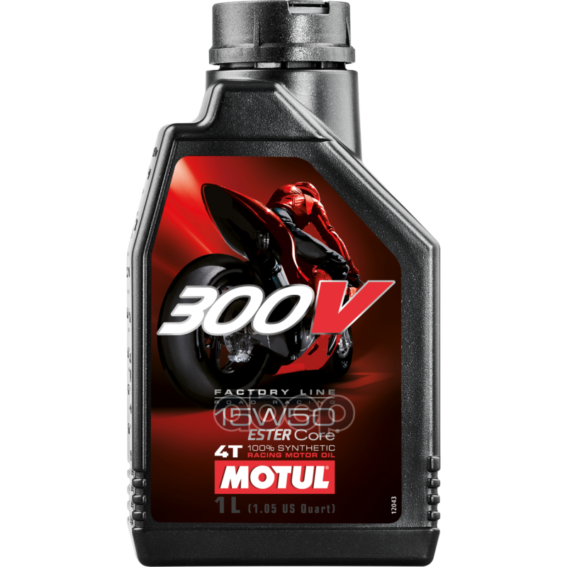 Масло моторное 4T Motul 300V 4T Factory Line Road Racing 15W50 1 л 104125 MOTUL арт. 104125