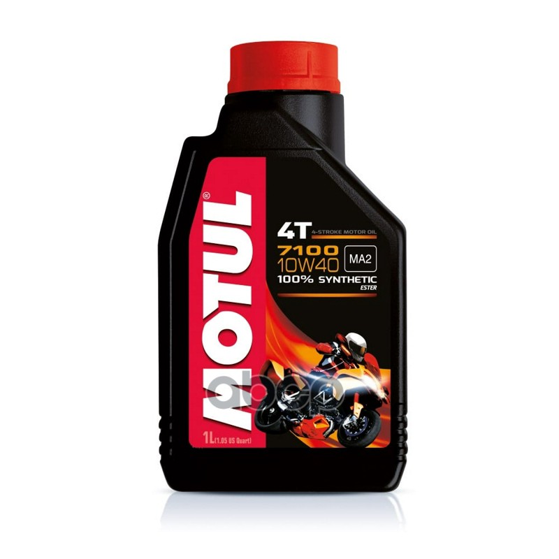 Масло моторное 4T Motul 7100 4T 10W40 синтетическое 1 л 104091 MOTUL арт. 104202
