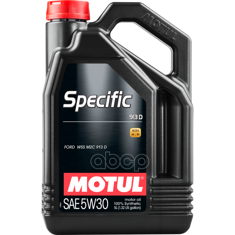 MOTUL Масло Моторное Motul Specific 913C/D Ford 5W-30 Синтетическое 5 Л 104560