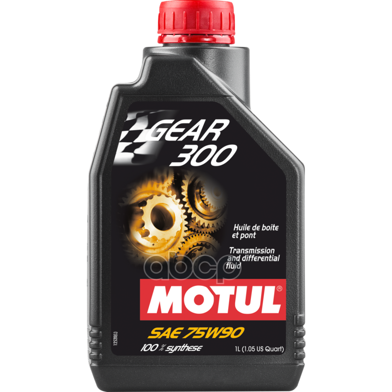 Масло трансмиссонное Gear 300 75W-90 1л 105777 MOTUL арт. 105777