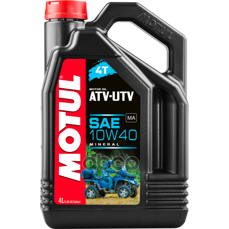 Моторное Масло Atv-Utv 4T 10W-40 4Л 105879 MOTUL арт. 105879