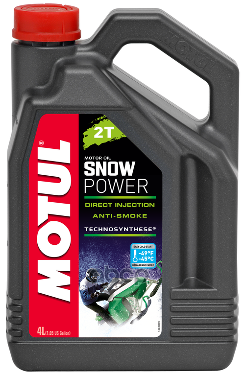Масло моторное SNOWPOWER 2T 4л 105888 MOTUL арт. 105888