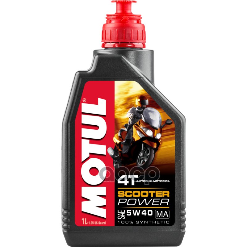 5W-40 1L Scooter Power 4T Sl Масло Моторное Синтетическое MOTUL арт. 105958