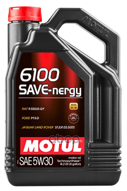 MOTUL Замена На 112128 Масло Моторное 6100 Save-Nergy 5W-30 4Л (107953) 109378