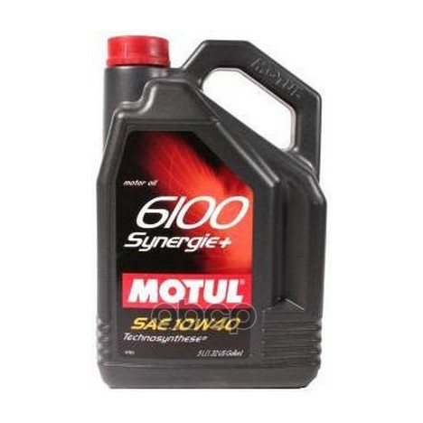 MOTUL Снят Моторное Масло 6100 Synergie+ 10W-40 4Л (101491) 109463