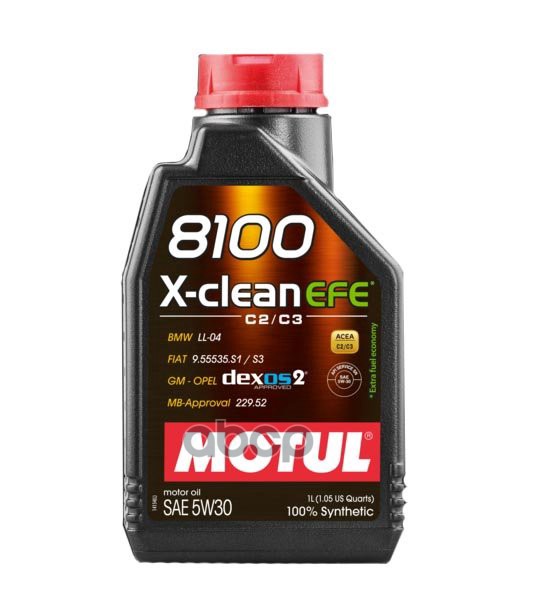 MOTUL Масло моторное MOTUL 8100 X-сlean EFE 5W-30 1л  (111687) 109470