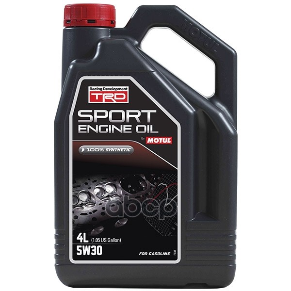 MOTUL Моторное масло MOTUL TRD SPORT ENGINE OIL 5W-30 4л 110940