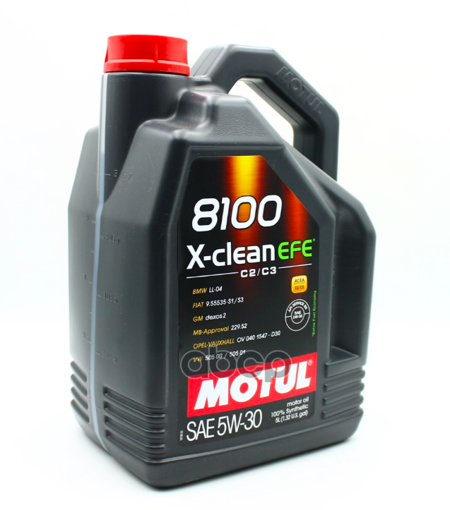 MOTUL Масло моторное 8100 X-clean EFE 5W-30 5л (111688) 113231