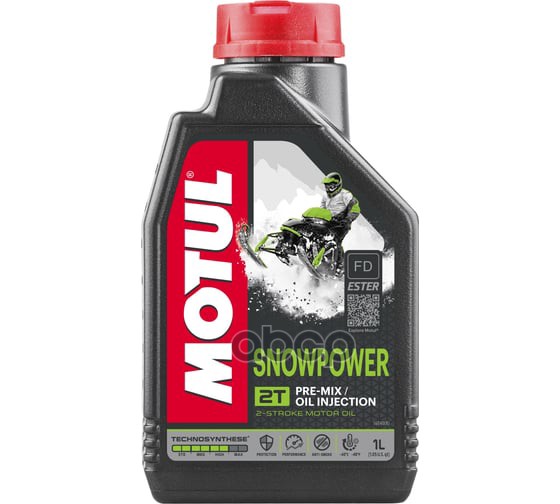 Масло моторное SNOWPOWER 2T 1л (105887) 113243 MOTUL арт. 113243