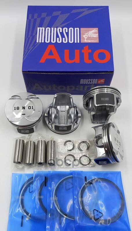 ПОРШЕНЬ КОЛЬЦА КОМПЛЕКТ GM 1,6L F16D3 НА 1 ЦИЛИНДР MOUSSON SPRA18XERSTD MOUSSON арт. SPRA18XERSTD