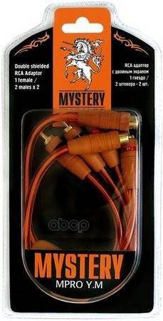 Кабель межблочный MYSTERY MPRO Y.M, Y-кабель, пара MYSTERY арт. MPRO Y.M