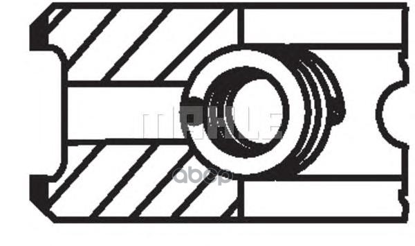 Кольца Поршневые 1Шт Fiat Ducato 2.5Td 8140.67 =93 3X2x3 Std 89> Mahle/Knecht арт. 00894V0