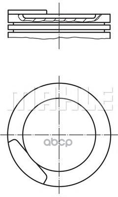 Поршень Двс Mahle/Knecht арт. 0110811
