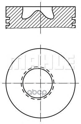 Поршень в комплекте Mahle/Knecht арт. 0150400