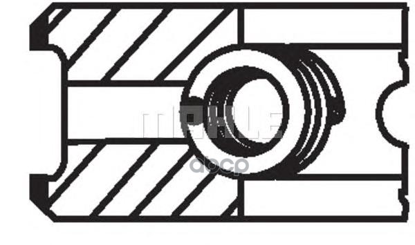 Кольца Поршневые (Комплект На 1 Цилиндр) Vag /D=83,01Mm Std Knecht/Mahle 03031N1 Mahle/Knecht арт. 03031N1