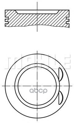 Поршень в комплекте Mahle/Knecht арт. 0332100
