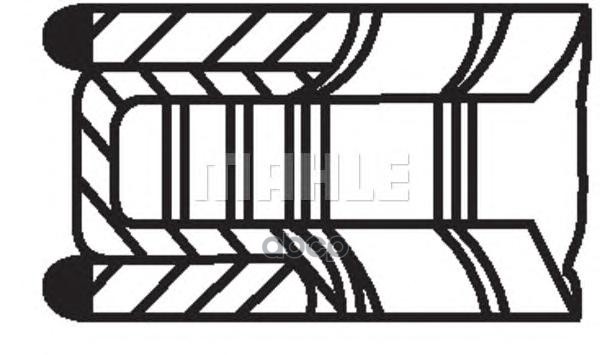 Кольца Поршневые Bmw N13b16a, Mini Cooper N18b16a, Citroen 5Fs Ep6dts D77.0 Std Mahle/Knecht арт. 081RS001040N0