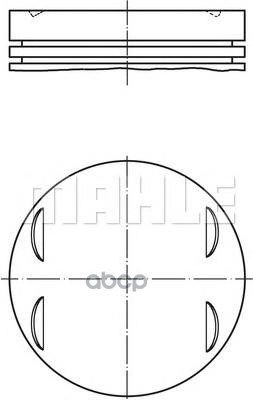 Поршень Двс Bmw: 5 530 I 03-10, 5 Touring 530 I 04-, 7 730 I,Li 01-, X3 3.0 I Xdrive 04-, X5 3.0 I 00-, Z3 3.0 95-03, Z3 Купе...