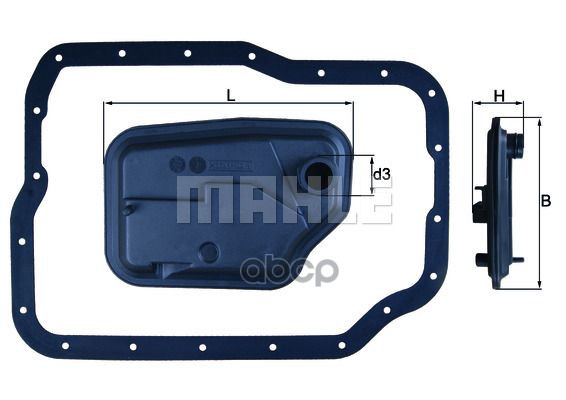 Фильтр АКПП Mahle/Knecht арт. hx149d