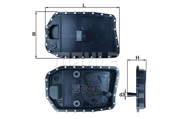 Фильтр гидравлический HX154 Mahle/Knecht арт. HX154