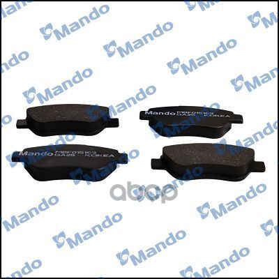 Колодки тормозные дисковые перед Mando арт. MBF015169
