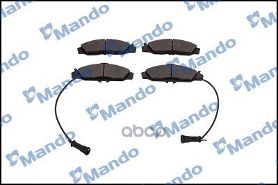 Колодки дисковые передние MPD17 Mando арт. MPD17