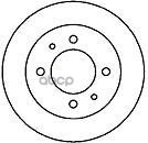 Диск Тормозной Hyu Coupe -02/02  Lantra Ii  Elantra Mapco арт. 25509