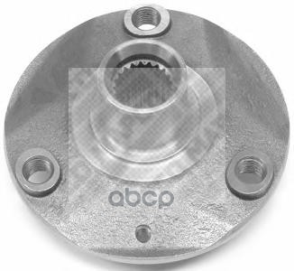 Ступица колеса без подшипника Citroen AX  Saxo 1.0-1.6  Peugeot 106 I  II 1.0-1.1 Mapco арт. 26312