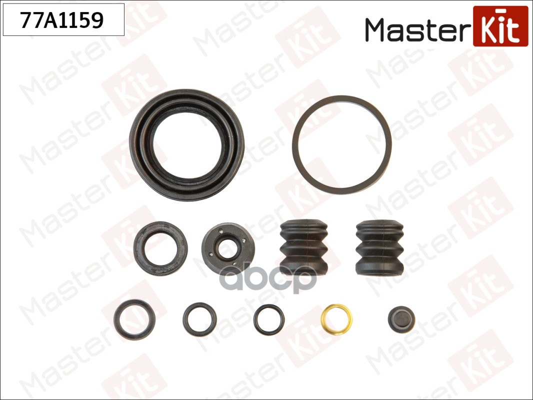 Ремкомплект тормозного суппорта Alfa, Audi, Fiat, Ford, Peugeot, Seat, VW  d38 77A1159 MasterKit арт. 77A1159