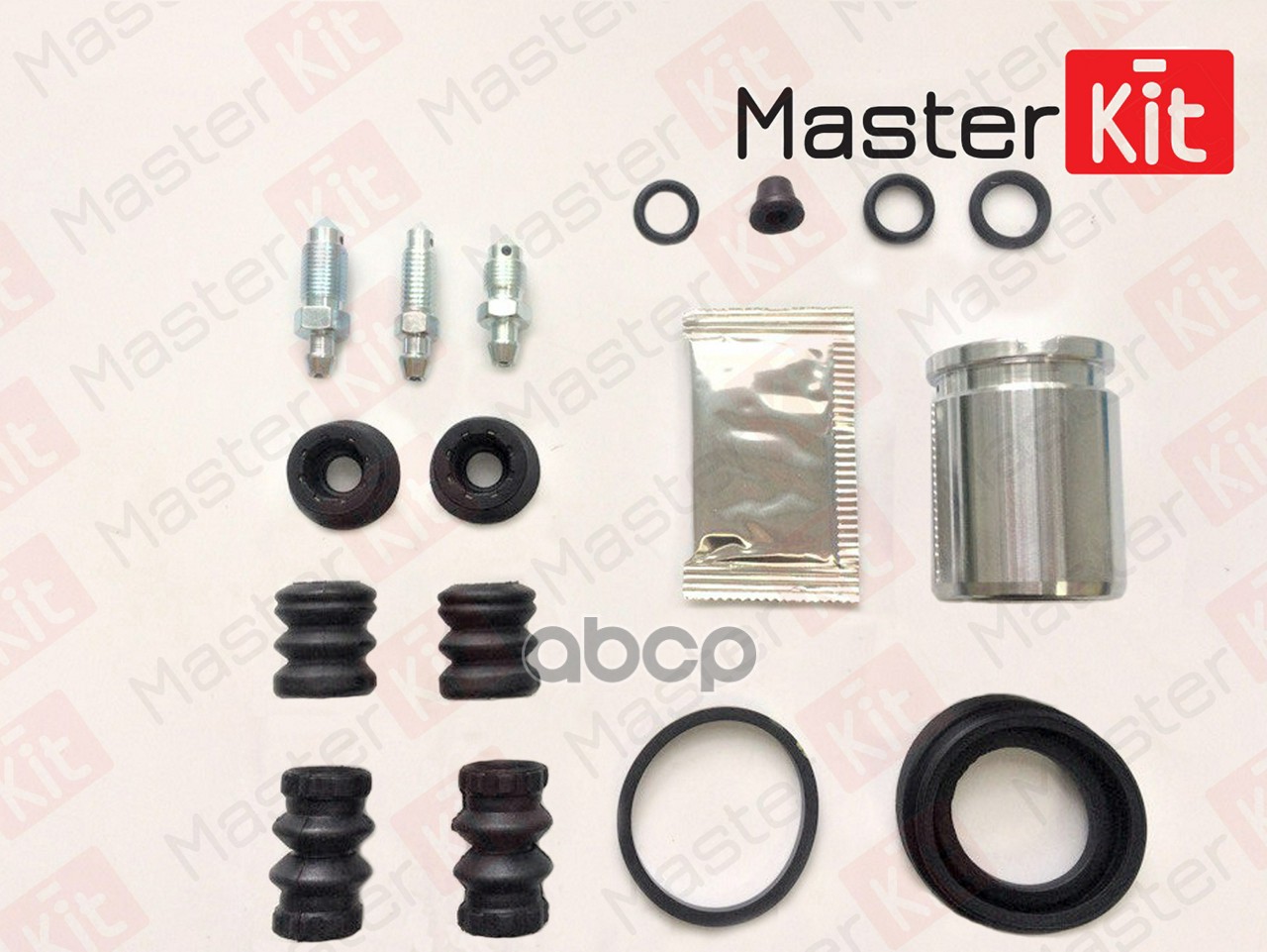 Ремкомплект тормозного суппорта+поршень Volvo S40 I (644) 1995 - 2004, VW GOLF III (1H1) 1 MasterKit арт. 77A1215