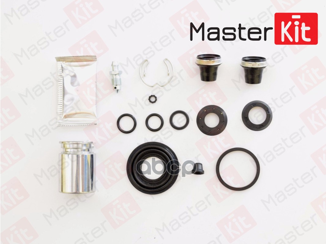 Ремкомплект тормозного суппорта+поршень Opel ASTRA G (T98) 1998 - 2009, ZAFIRA A (T98) 199 MasterKit арт. 77A1673